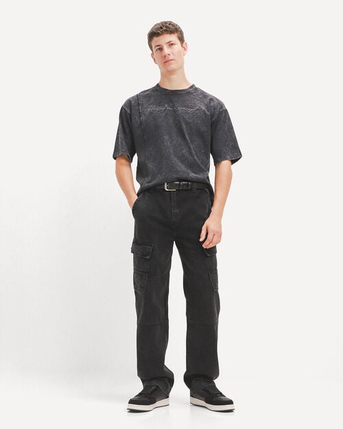 Jeans Wide Leg Cargo