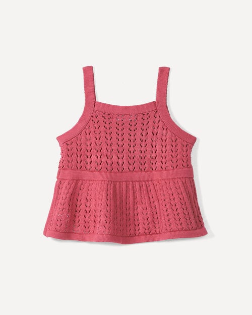 Top Tirantes Rosa