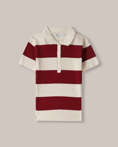 Polo Manga Corta Blanca