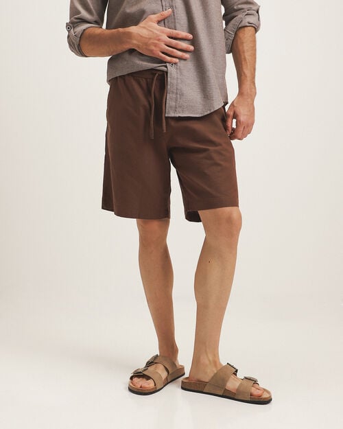 Short Caf&eacute; Con Bolsillos