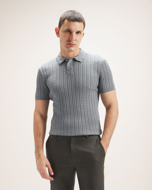 Polo Verde Manga Corta