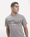 Playera Azul Regular,GRIS