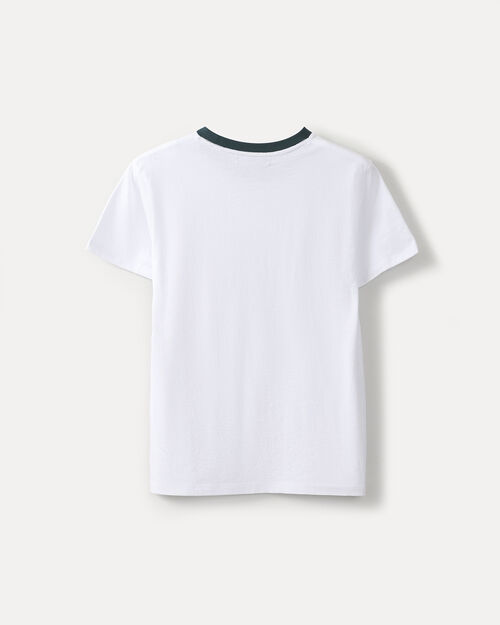 Playera Fit Relaxed Estampada