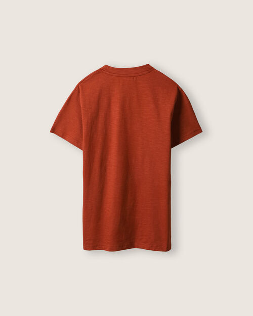 Playera Henley Roja