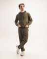 Jogger Olivo Fit Relaxed,OLIVO