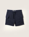 Short Rojo Cargo,NEGRO