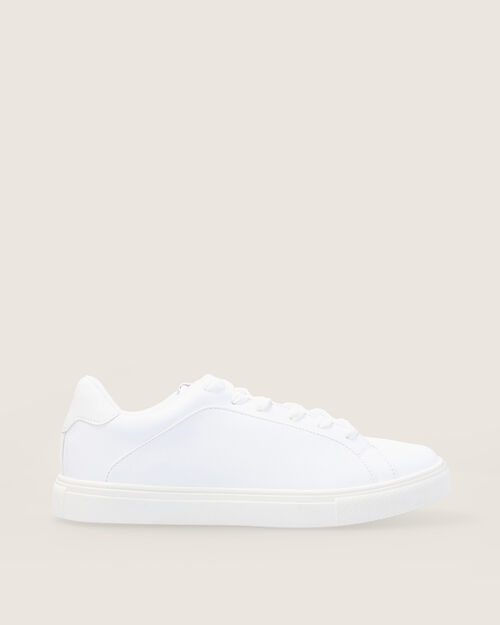 Tenis Monocolor Blanco