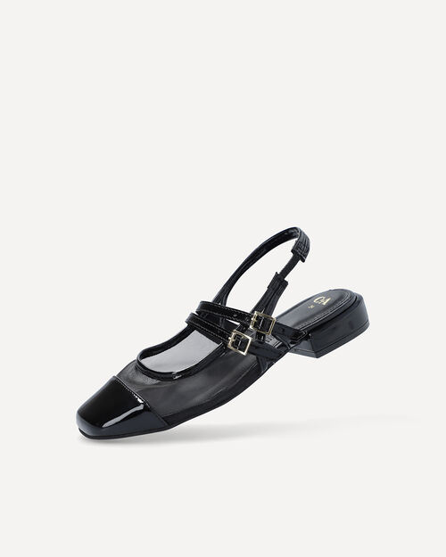 Zapatos Negros Planos