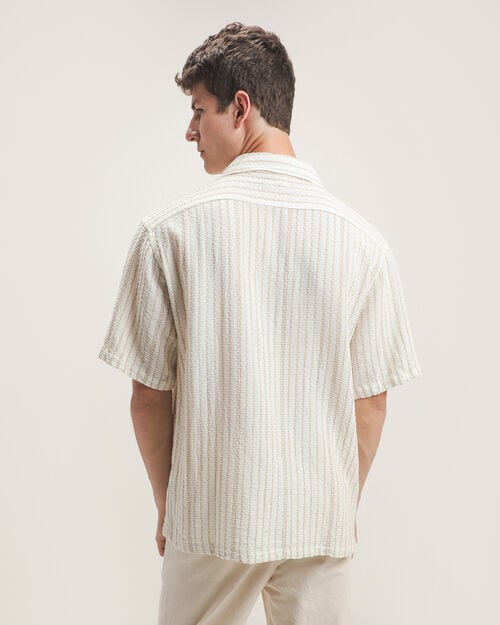 Camisa Arena Con Textura