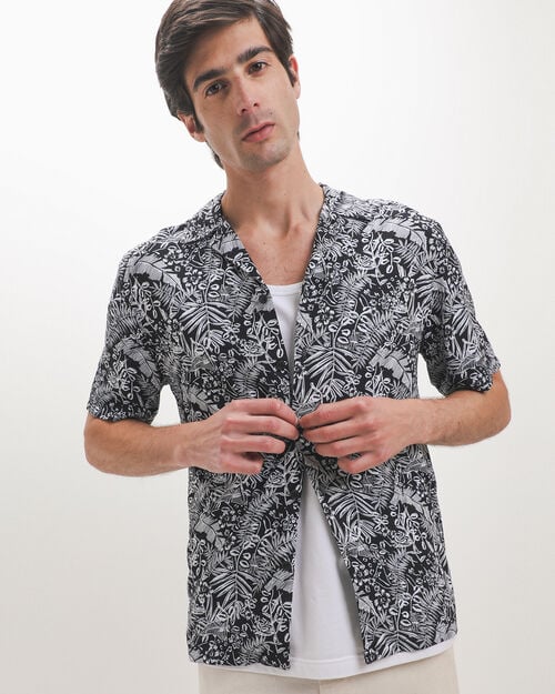 Camisa Estampado Tropical