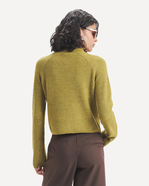 Su&eacute;ter Cerrado Verde