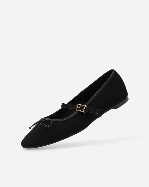 Balerina Negra Plana