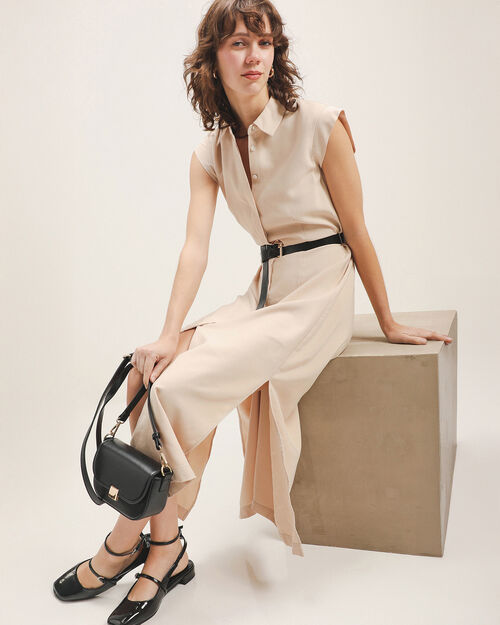 Vestido Midi Cinturón