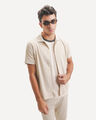 Camisa Relaxed Textura,ARENA