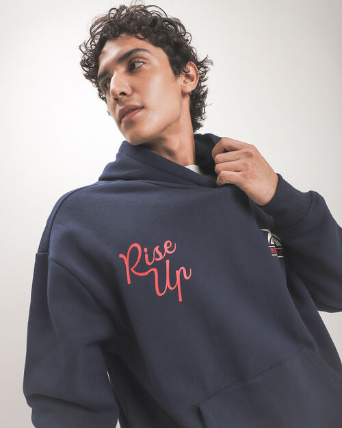 Sudadera Azul Relaxed