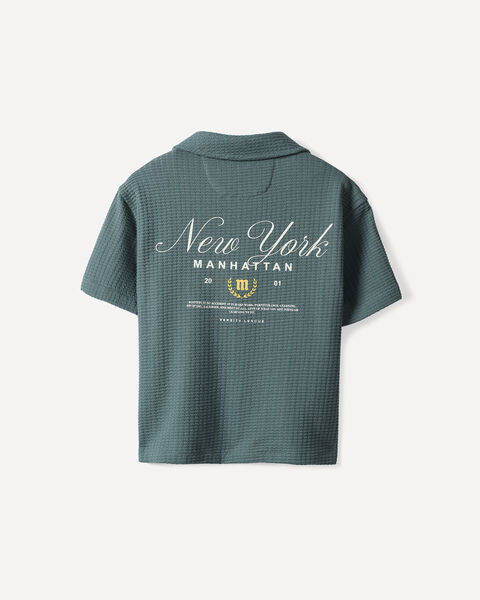 Camisa Verde Boxy