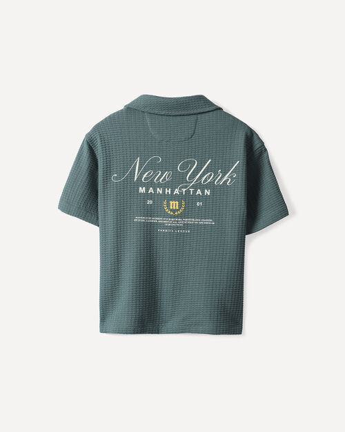 Camisa Verde Boxy
