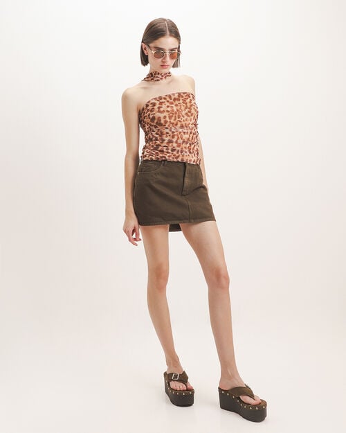 Top Halter Estampado