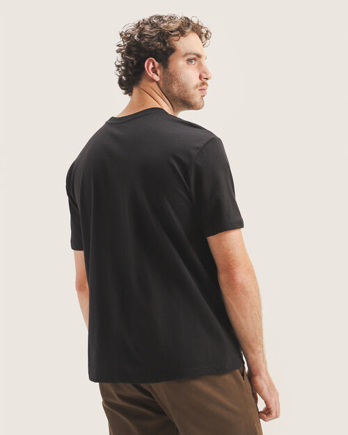 Playera Negra Manga Corta