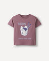 Playera Dise&ntilde;o Oversize,MORADO