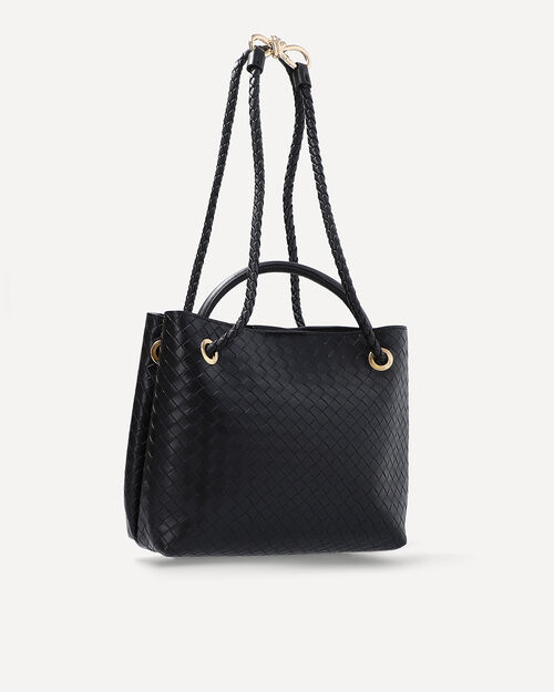 Bolso Tejido Negro
