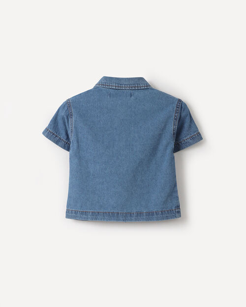 Sobrecamisa De Mezclilla