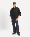 Jeans Fit Straight Azul,AZUL MARINO