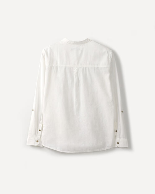Camisa Blanca Lino