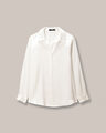 Camisa Manga Larga Animal Print,BLANCO HUESO