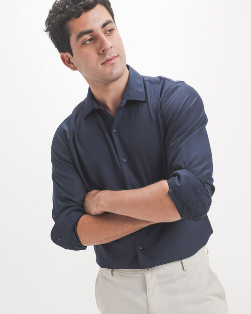 Camisa Rayas Azul