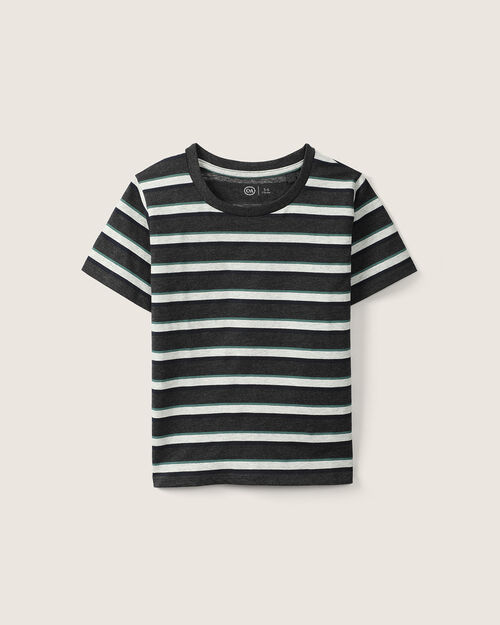 Playera Manga Corta Rayas