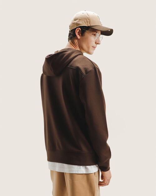 Sudadera Cerrada Caf&eacute;