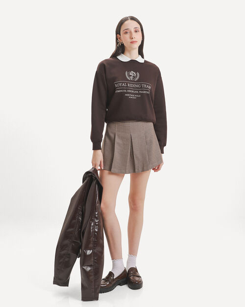 Sudadera Cuello Americano