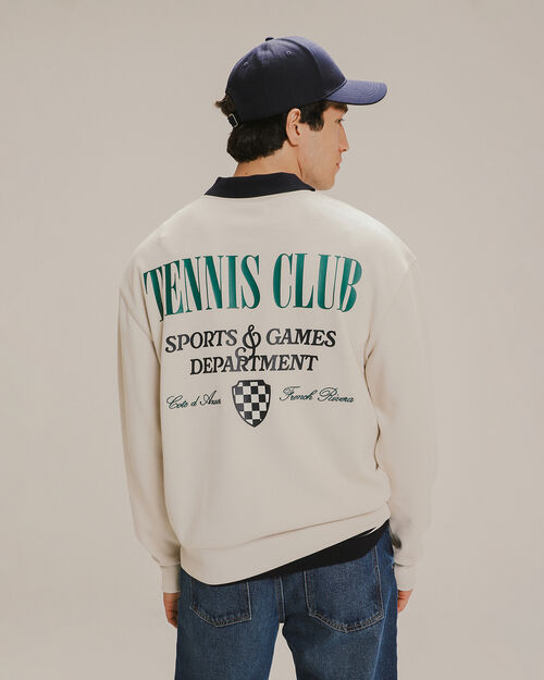 Sudadera Relaxed Con Diseño