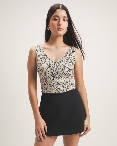Crop Top Tirantes Estampado