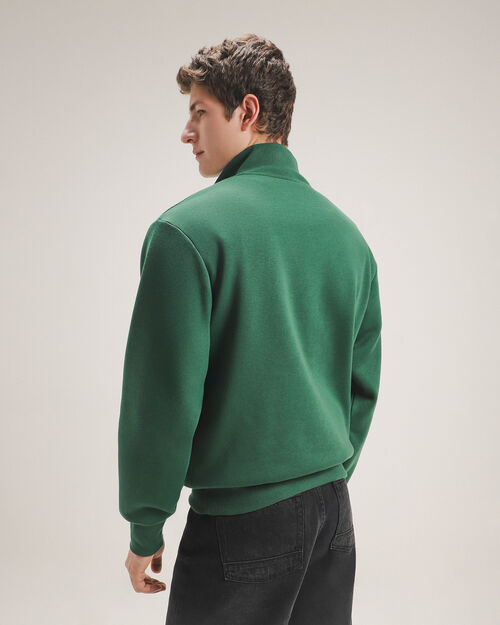 Sudadera Cerrada Verde