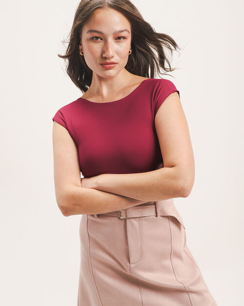 Crop Top Rojo