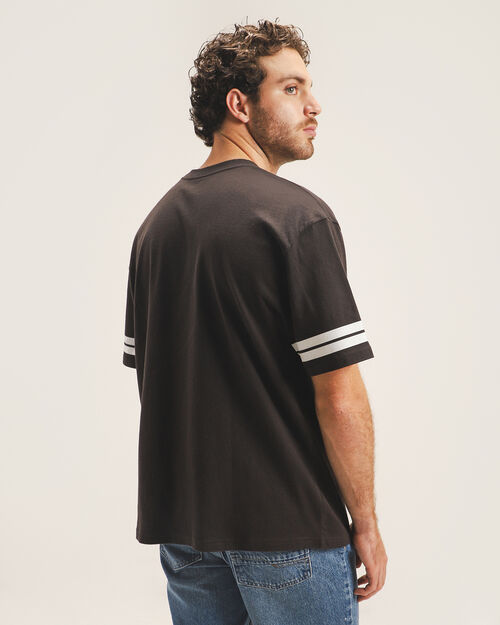 Playera Caf&eacute; Manga Corta