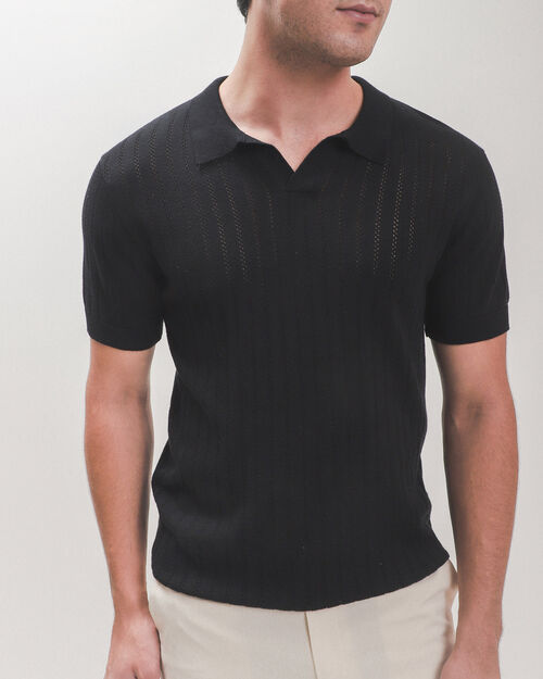 Polo Slim Negro