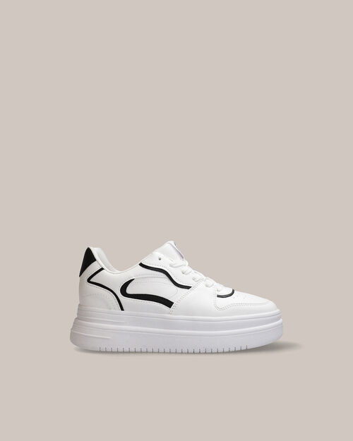 Tenis Doble Altura Blancos