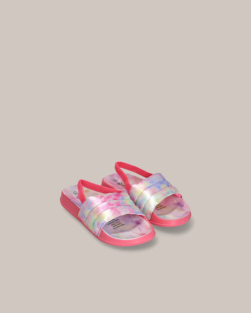Sandalias Planas Diseño Tie-Dye