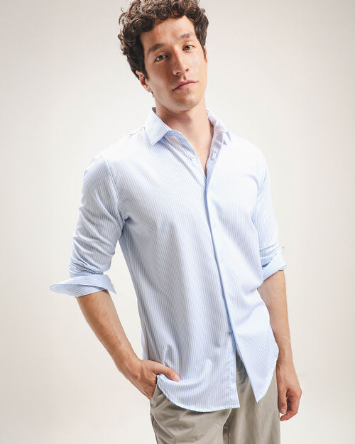 Camisa Fit Slim Rayas