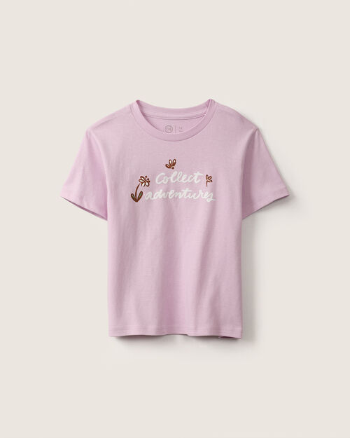 Playera Morada Manga Corta