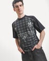 Playera Dise&ntilde;o Harry Potter,NEGRO