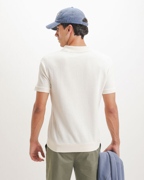 Polo Blanca Textura