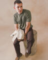 Playera Fit Regular,VERDE OBSCURO