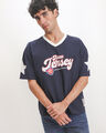 Playera Azul Jersey,AZUL MARINO