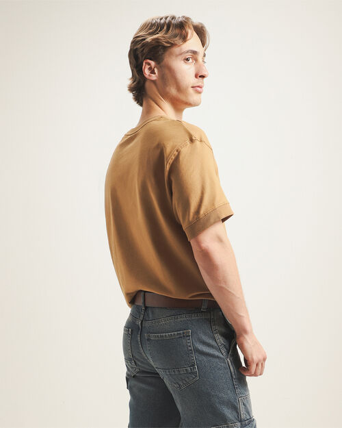 Playera Fit Relaxed Amarilla