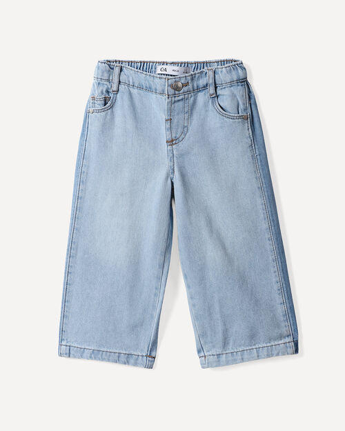 Jeans Wide Leg Azul