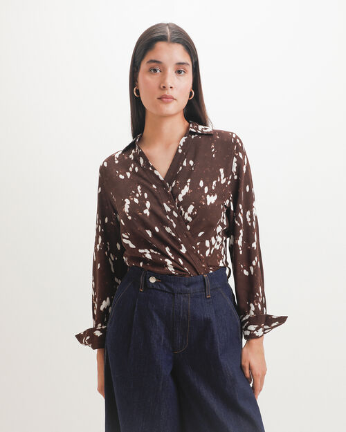 Camisa Satinada Regular